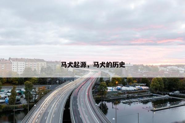 马犬起源，马犬的历史