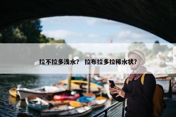 拉不拉多浅水？ 拉布拉多拉稀水状？