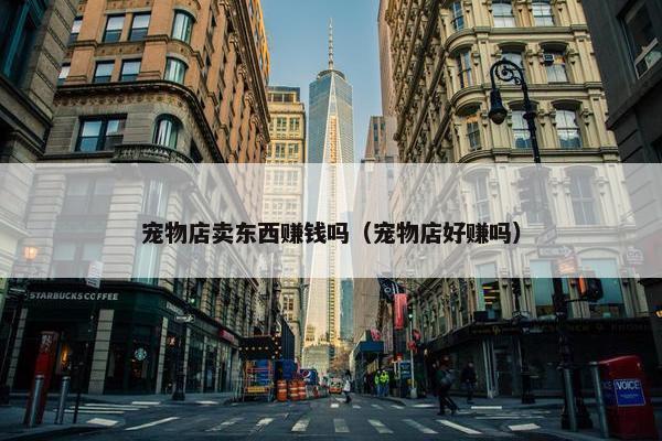 宠物店卖东西赚钱吗（宠物店好赚吗）