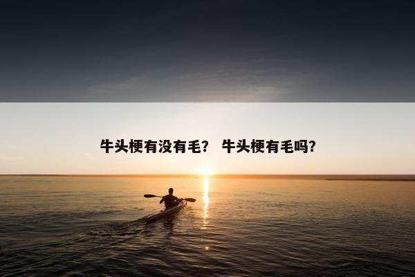 牛头梗有没有毛？ 牛头梗有毛吗？