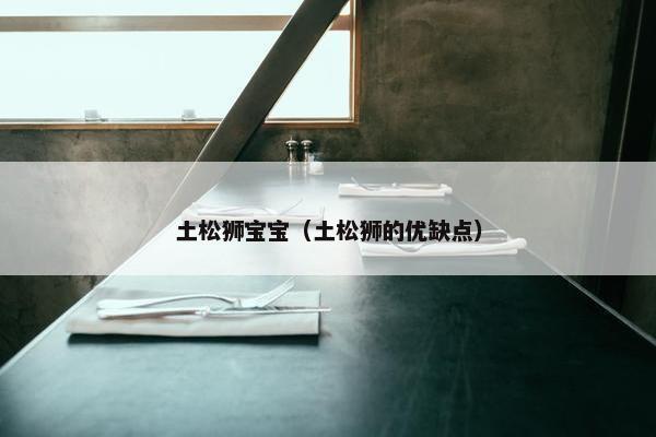 土松狮宝宝（土松狮的优缺点）