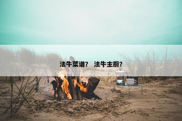 法牛菜谱？ 法牛主厨？