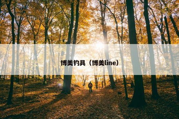 博美钓具（博美line）
