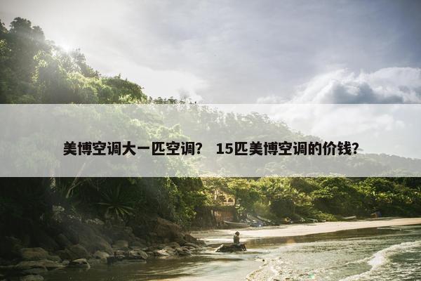 美博空调大一匹空调？ 15匹美博空调的价钱？