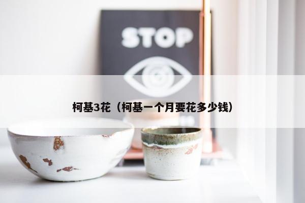 柯基3花（柯基一个月要花多少钱）