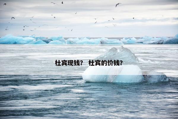 杜宾现钱？ 杜宾的价钱？