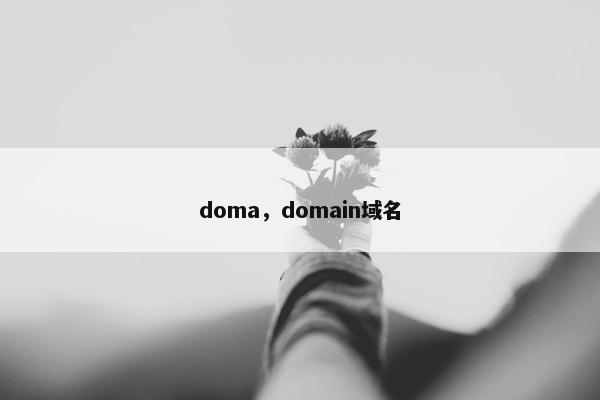 doma，domain域名