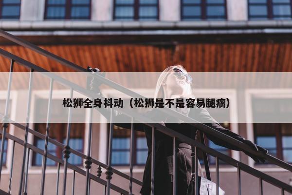 松狮全身抖动（松狮是不是容易腿瘸）
