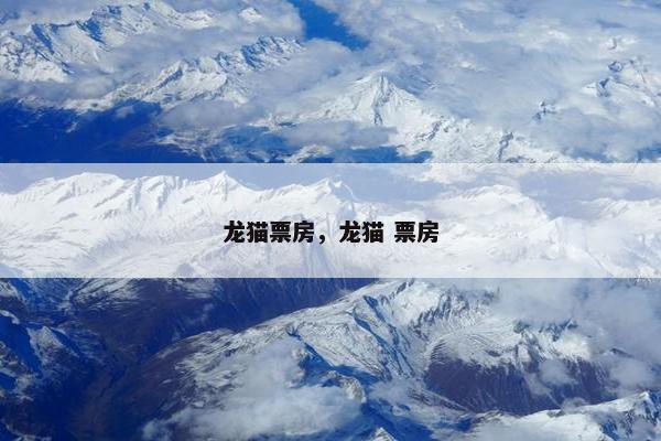 龙猫票房，龙猫 票房