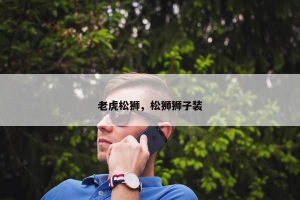 老虎松狮，松狮狮子装