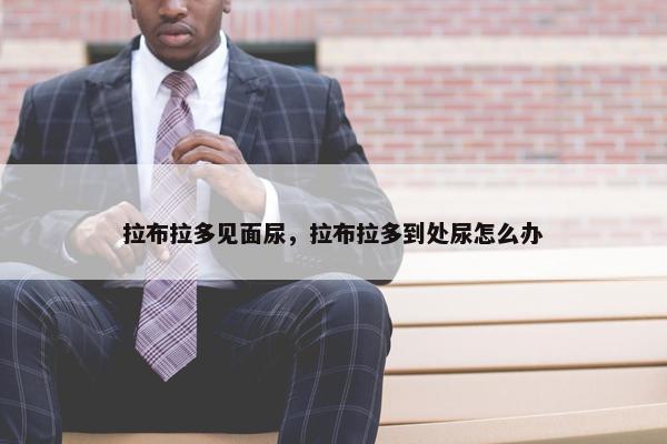 拉布拉多见面尿，拉布拉多到处尿怎么办