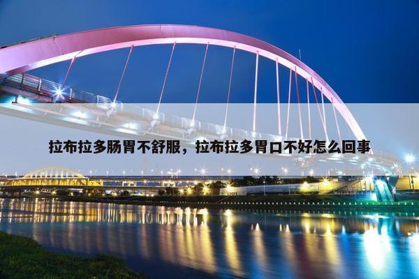 拉布拉多肠胃不舒服，拉布拉多胃口不好怎么回事