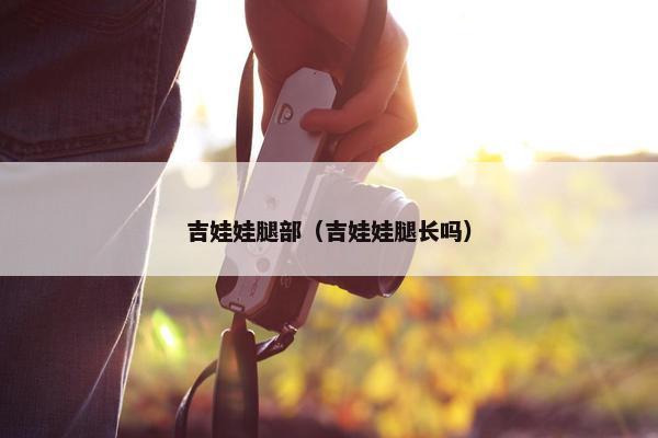 吉娃娃腿部（吉娃娃腿长吗）