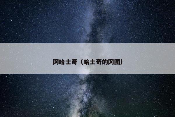 网哈士奇（哈士奇的网图）