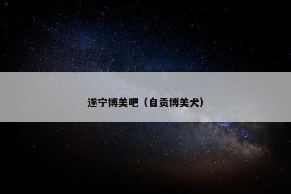 遂宁博美吧（自贡博美犬）