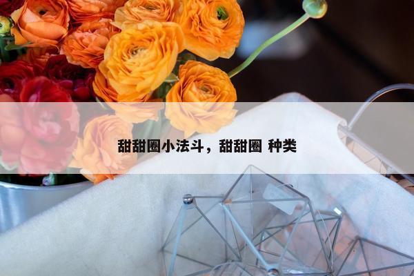 甜甜圈小法斗，甜甜圈 种类