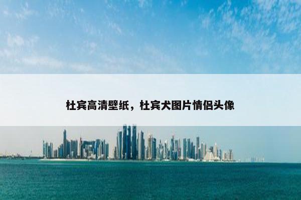 杜宾高清壁纸，杜宾犬图片情侣头像