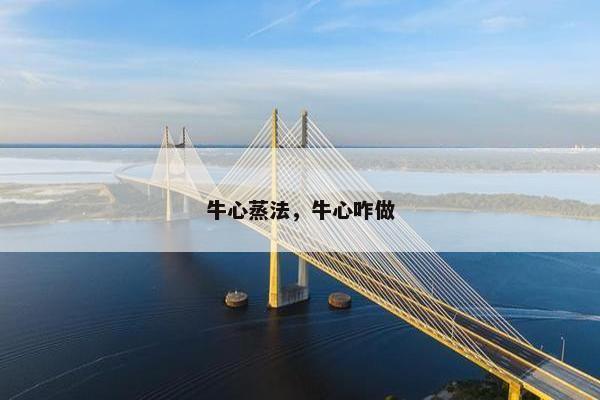牛心蒸法，牛心咋做
