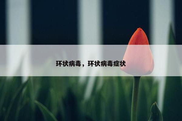 环状病毒，环状病毒症状