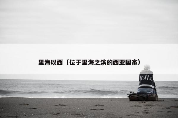里海以西（位于里海之滨的西亚国家）