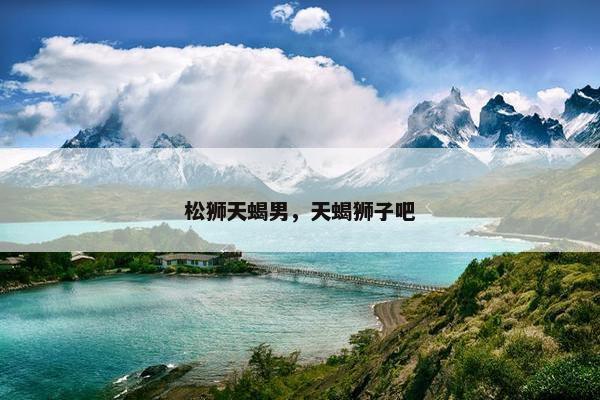 松狮天蝎男，天蝎狮子吧