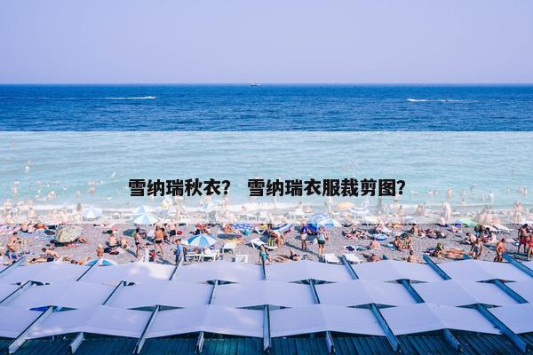 雪纳瑞秋衣？ 雪纳瑞衣服裁剪图？
