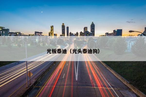 光板泰迪（光头泰迪狗）