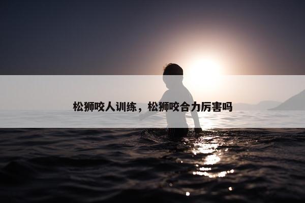 松狮咬人训练，松狮咬合力厉害吗
