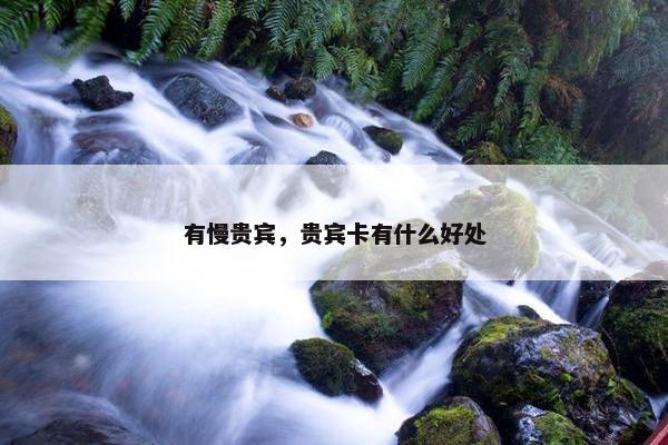 有慢贵宾，贵宾卡有什么好处