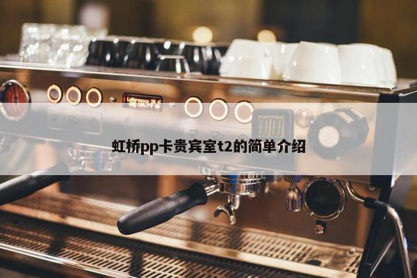 虹桥pp卡贵宾室t2的简单介绍