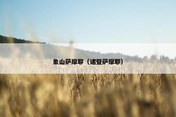 象山萨摩耶（诸暨萨摩耶）