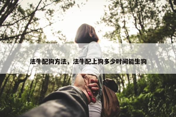 法牛配狗方法，法牛配上狗多少时间能生狗