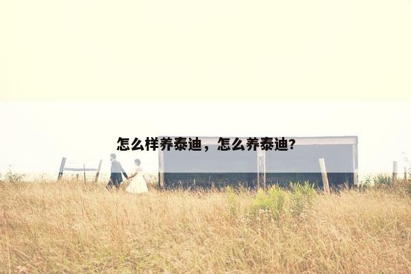 怎么样养泰迪，怎么养泰迪?