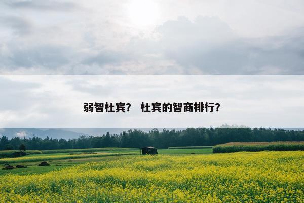 弱智杜宾？ 杜宾的智商排行？