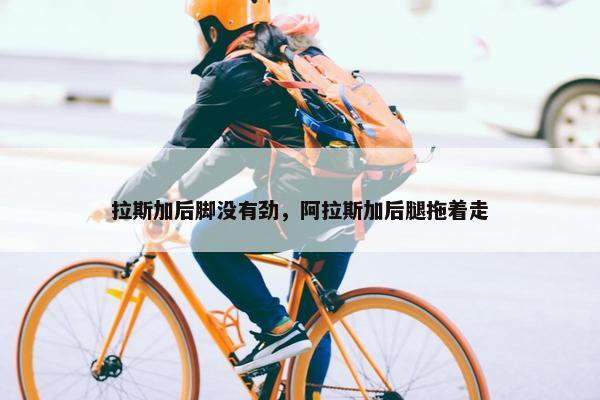 拉斯加后脚没有劲，阿拉斯加后腿拖着走