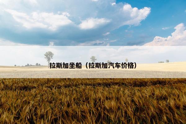 拉斯加坐船（拉斯加汽车价格）