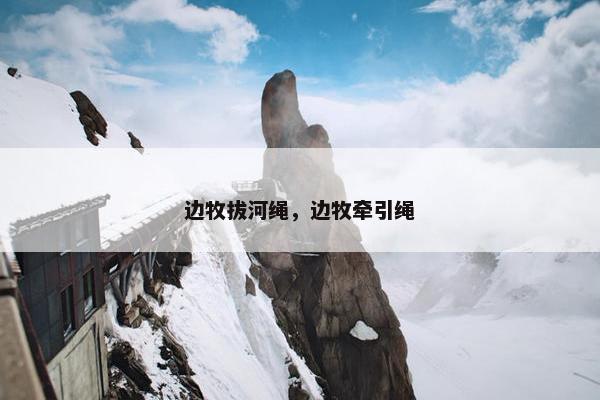 边牧拔河绳，边牧牵引绳