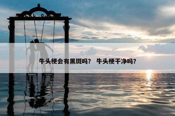 牛头梗会有黑斑吗？ 牛头梗干净吗？