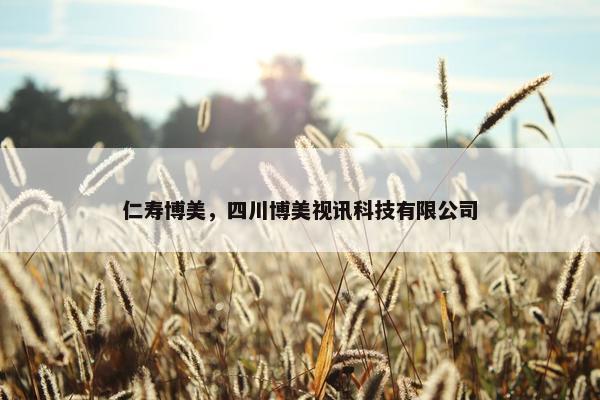 仁寿博美，四川博美视讯科技有限公司