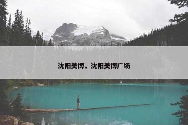 沈阳美博，沈阳美博广场