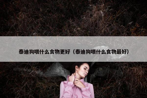 泰迪狗喂什么食物更好（泰迪狗喂什么食物最好）