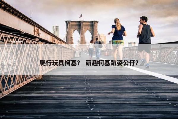 爬行玩具柯基？ 萌趣柯基趴姿公仔？