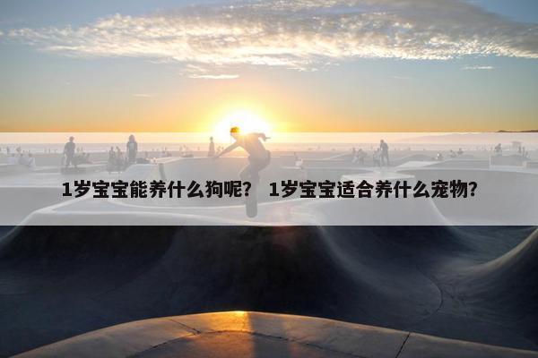 1岁宝宝能养什么狗呢？ 1岁宝宝适合养什么宠物？