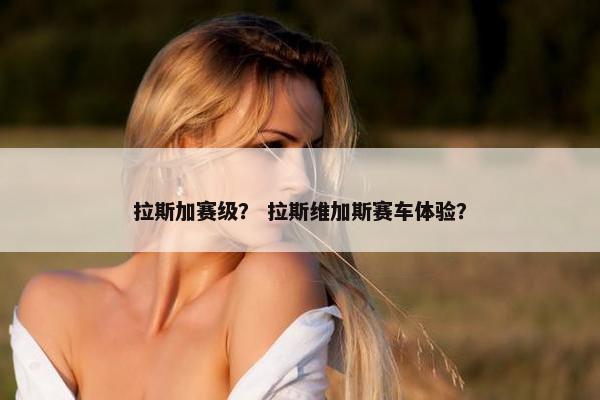 拉斯加赛级？ 拉斯维加斯赛车体验？