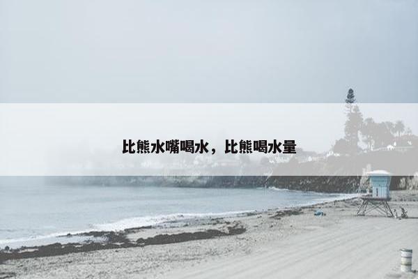 比熊水嘴喝水，比熊喝水量