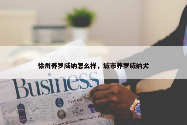 徐州养罗威纳怎么样，城市养罗威纳犬