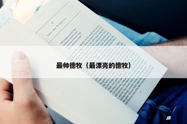 最帅德牧（最漂亮的德牧）