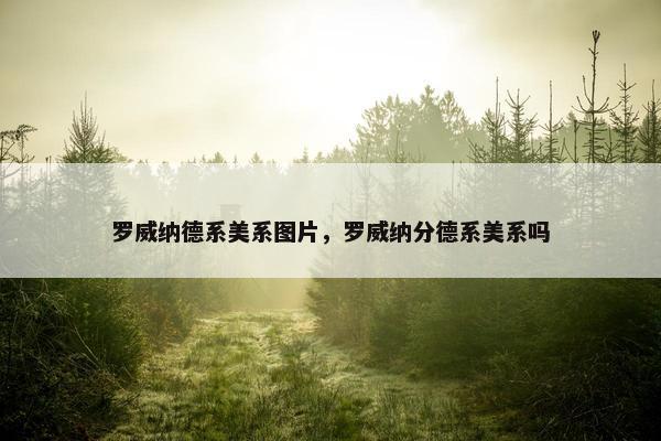 罗威纳德系美系图片，罗威纳分德系美系吗