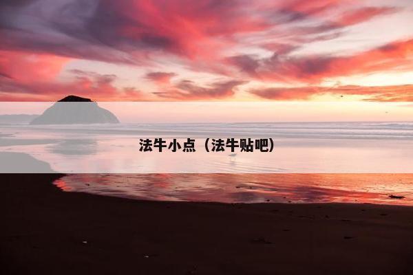 法牛小点（法牛贴吧）