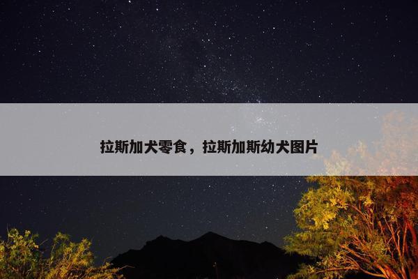 拉斯加犬零食，拉斯加斯幼犬图片